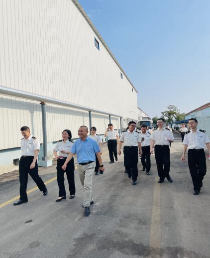 健達(dá)公司為濱州海關(guān)新關(guān)員開(kāi)展參觀培訓(xùn)活動(dòng)